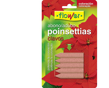 Abono específico para la flor de Pascua